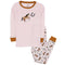 Leveret Horse 2 Piece Pajama Set - Kids Pink